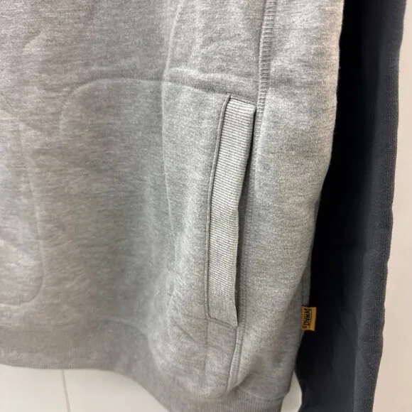 DeWalt Hoodie Large Gray Logan Heavy Duty Outdoor Pullover Pocket Workwear - Picture 2 of 8